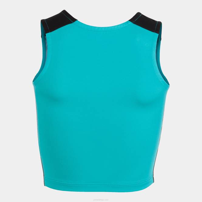 tank üstü rekor ii Joma turkuaz siyah kadınlar 0RJD3689