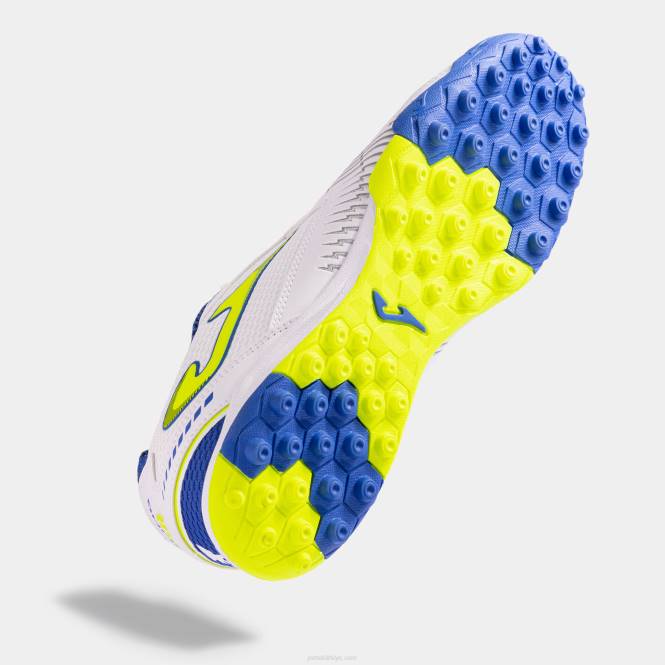 top sürme 23 çim futbol kramponları Joma Beyaz mavi0RJD82