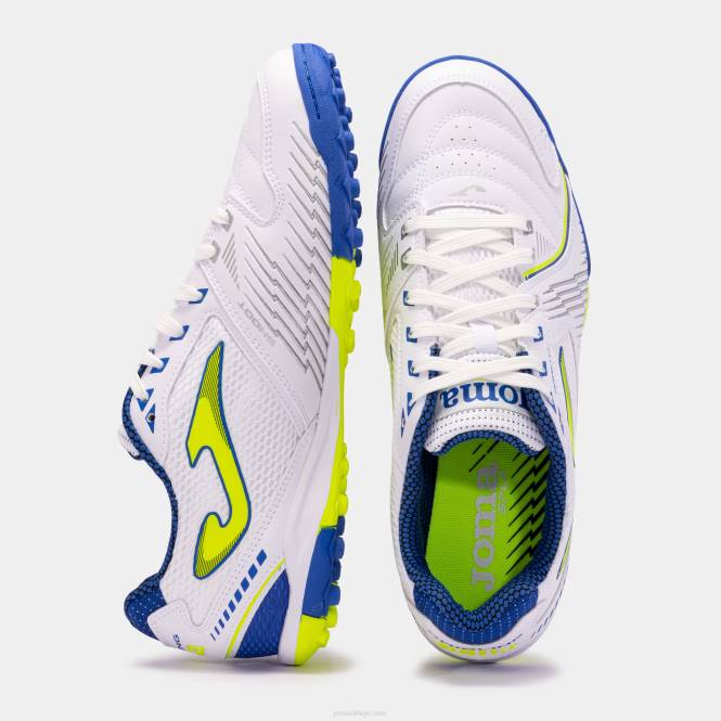 top sürme 23 çim futbol kramponları Joma Beyaz mavi0RJD82