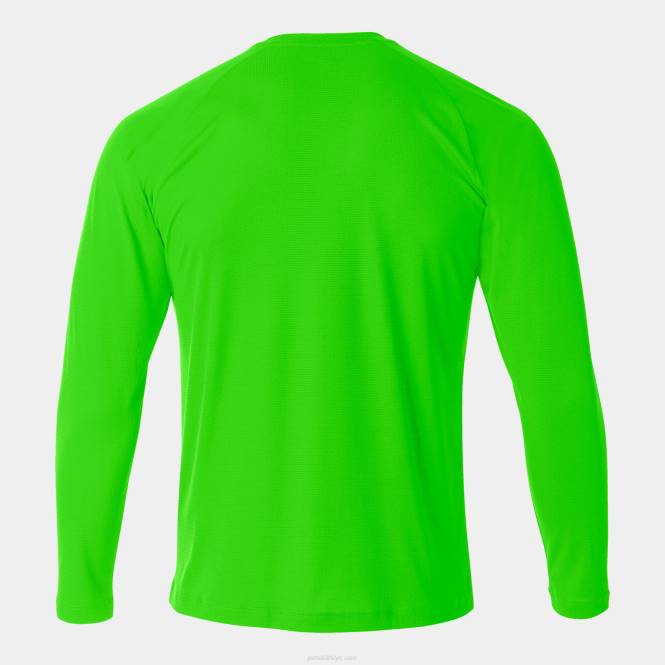 uzun kollu gömlek Joma floresan yeşil erkekler 0RJD1244