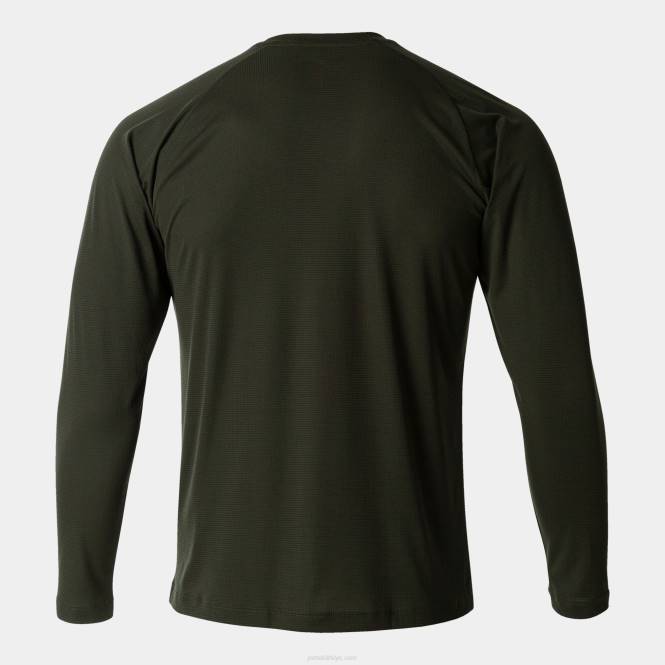 uzun kollu gömlek Joma haki erkekler 0RJD3419