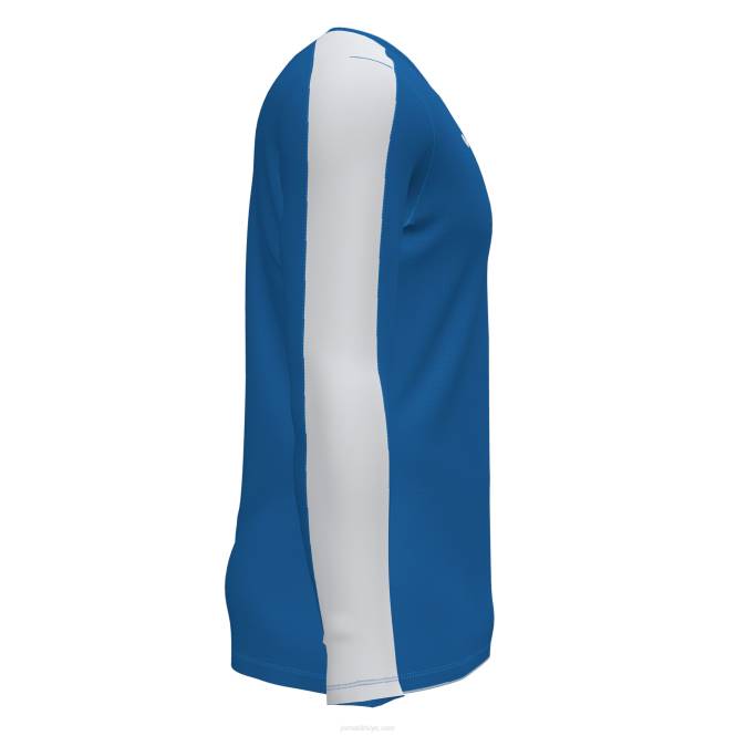 uzun kollu gömlek akademisi iii Joma kraliyet mavisi beyaz erkekler 0RJD700
