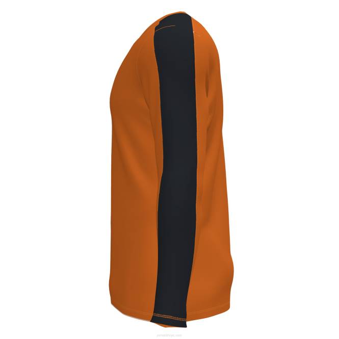 uzun kollu gömlek akademisi iii Joma turuncu siyah erkekler 0RJD4631