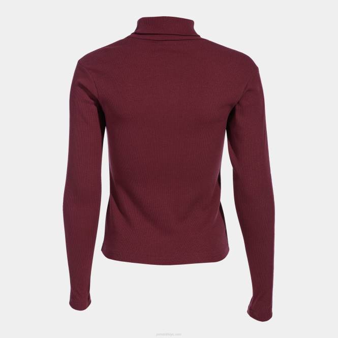 uzun kollu gömlek defne Joma bordo kadınlar 0RJD2505