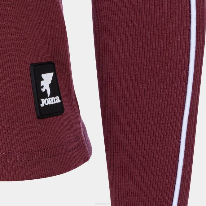 uzun kollu gömlek defne Joma bordo kadınlar 0RJD2505