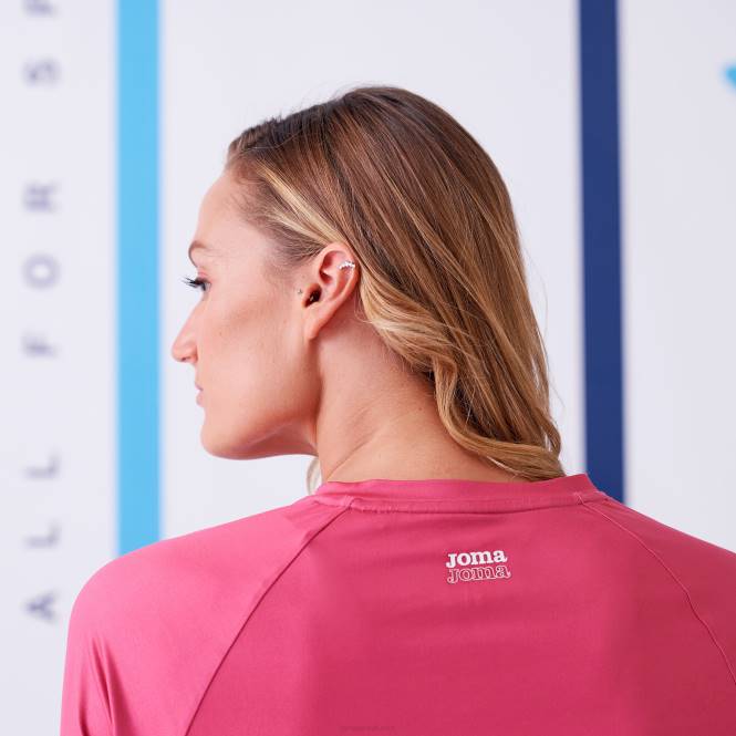 uzun kollu gömlek defne Joma pembe kadınlar 0RJD1764