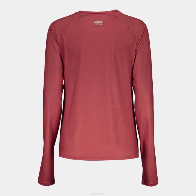 uzun kollu gömlek defne Joma pembe kadınlar 0RJD1764