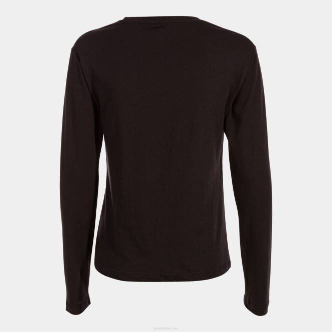 uzun kollu gömlek defne Joma siyah kadınlar 0RJD1946