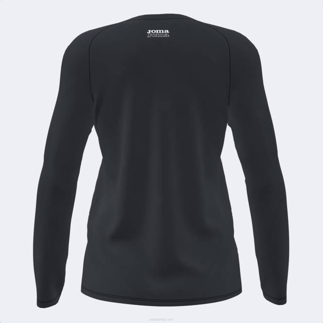 uzun kollu gömlek defne Joma siyah kadınlar 0RJD2411