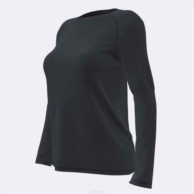 uzun kollu gömlek defne Joma siyah kadınlar 0RJD2411