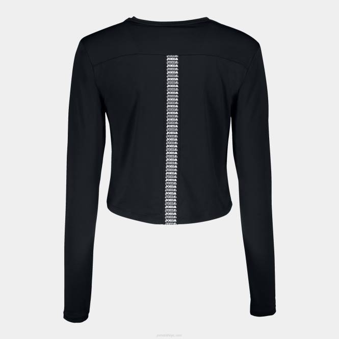 uzun kollu gömlek defne Joma siyah kadınlar 0RJD2495