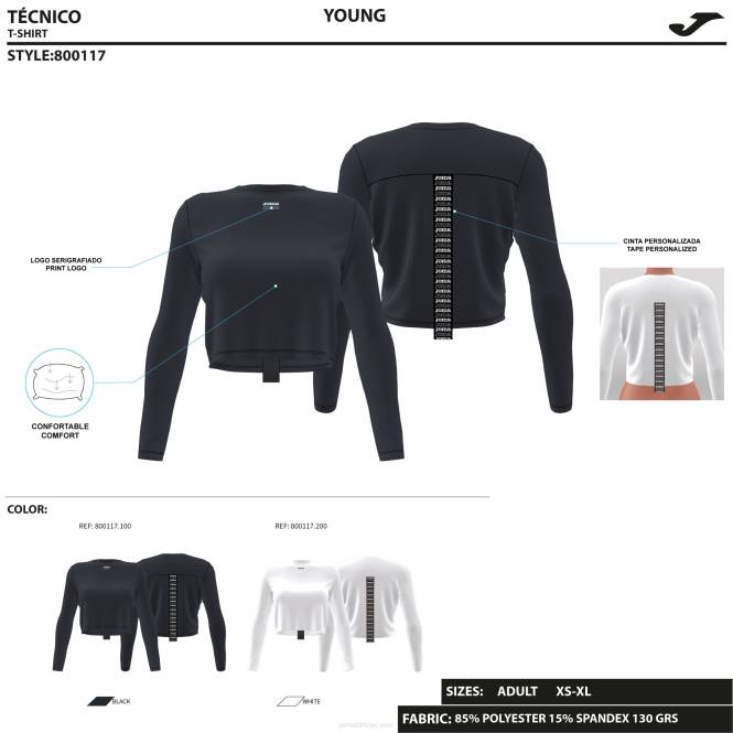 uzun kollu gömlek defne Joma siyah kadınlar 0RJD2495