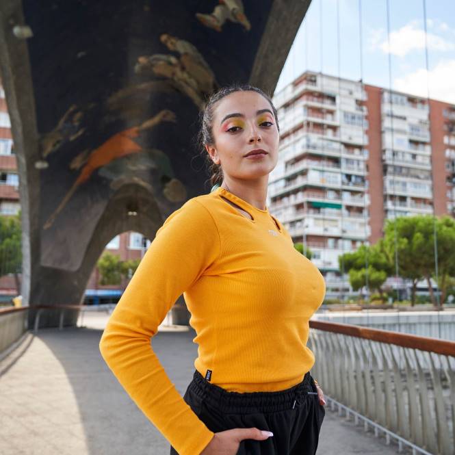 uzun kollu gömlek defne Joma turuncu kadınlar 0RJD2048