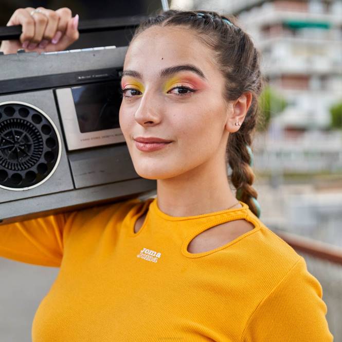 uzun kollu gömlek defne Joma turuncu kadınlar 0RJD2048