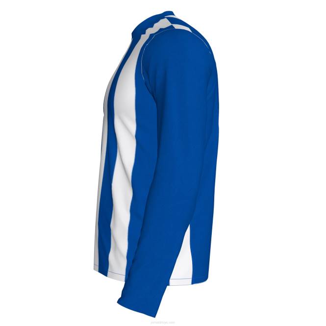 uzun kollu gömlek inter Joma kraliyet mavisi beyaz erkekler 0RJD3215