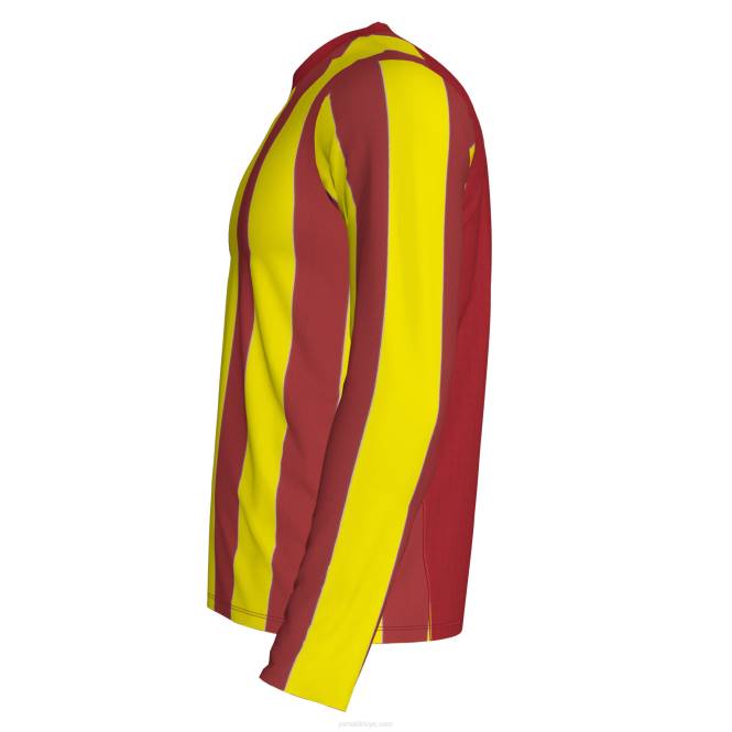 uzun kollu gömlek inter Joma kırmızı Sarı erkekler 0RJD3479