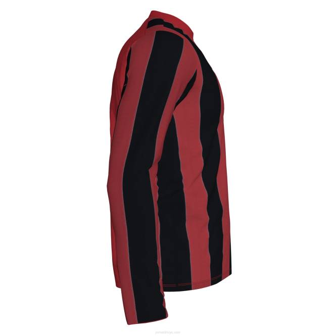 uzun kollu gömlek inter Joma kırmızı siyah erkekler 0RJD530