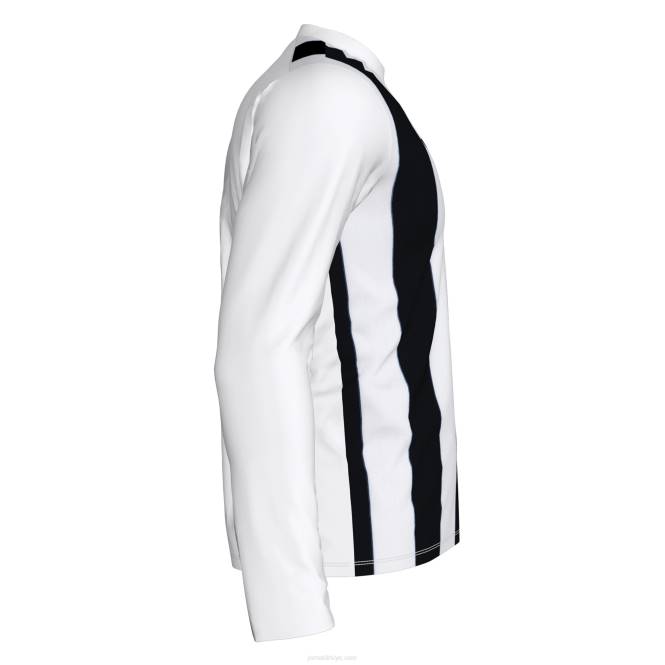 uzun kollu gömlek inter Joma siyah beyaz erkekler 0RJD752