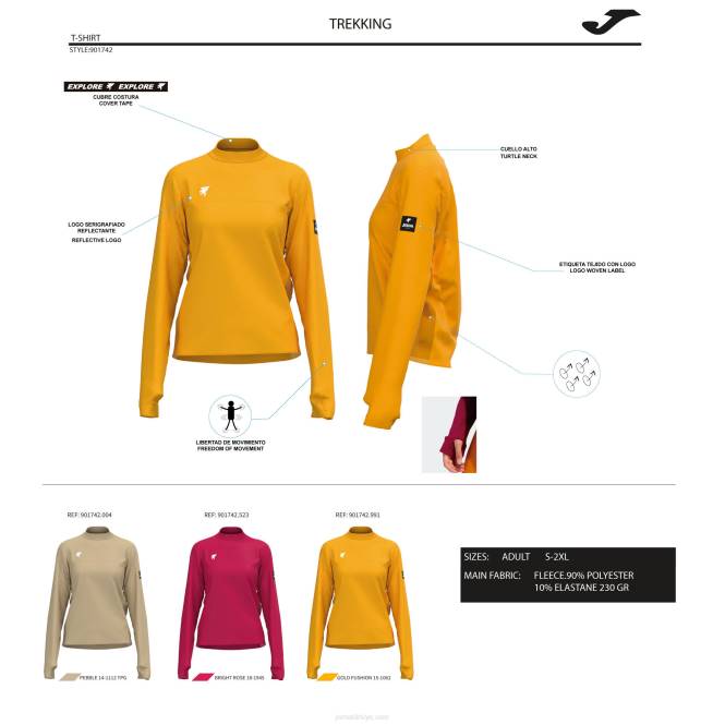 uzun kollu gömlek kaşif Joma fuşya kadınlar 0RJD3872