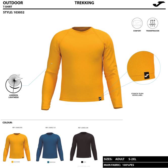 uzun kollu gömlek kaşif Joma mavi erkekler 0RJD662