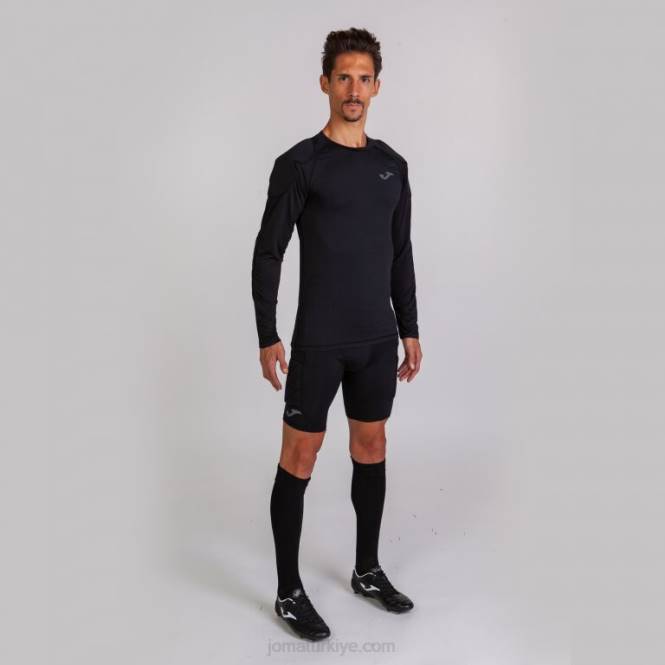 uzun kollu gömlek koruyucu Joma siyah erkekler 0RJD3084