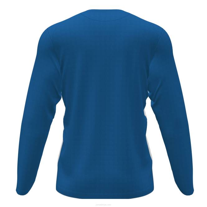 uzun kollu gömlek pisa ii Joma kraliyet mavisi beyaz erkekler 0RJD4567