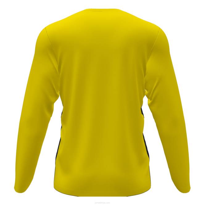 uzun kollu gömlek pisa ii Joma sarı siyah erkekler 0RJD3070