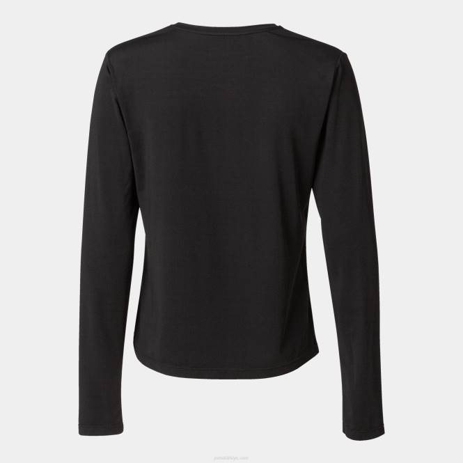 uzun kollu gömlek sıfır Joma siyah kadınlar 0RJD1567