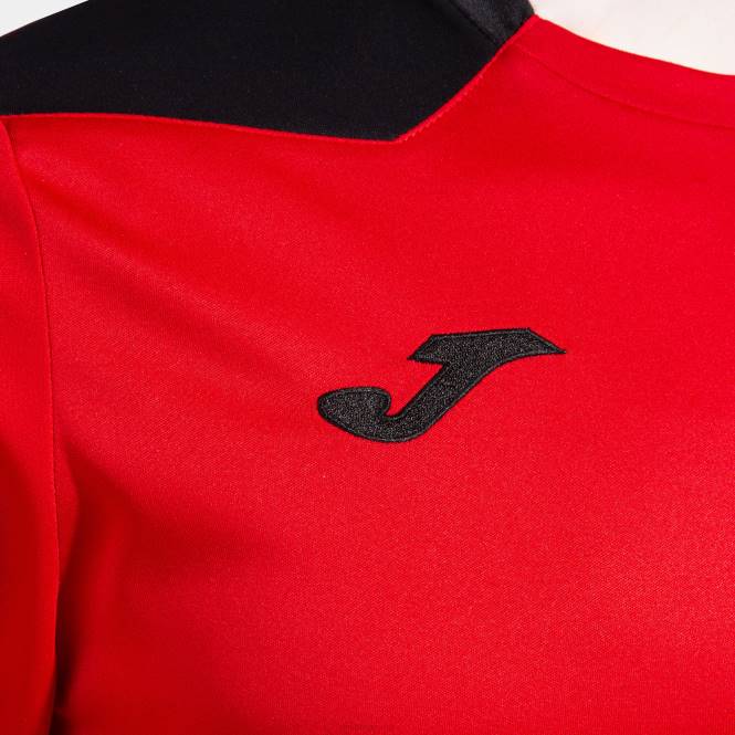 uzun kollu gömlek şampiyonası vi Joma kırmızı siyah erkekler 0RJD4278