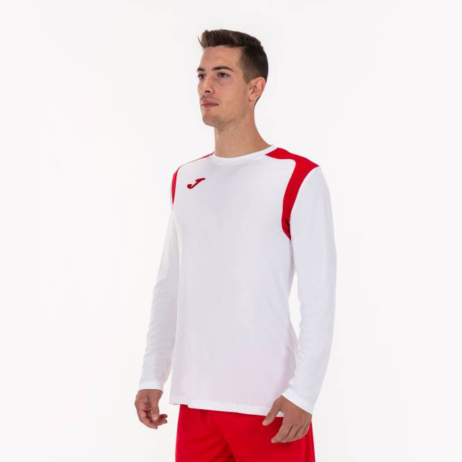 uzun kollu gömlek şampiyonluk v Joma Beyaz kırmızı erkekler 0RJD4394