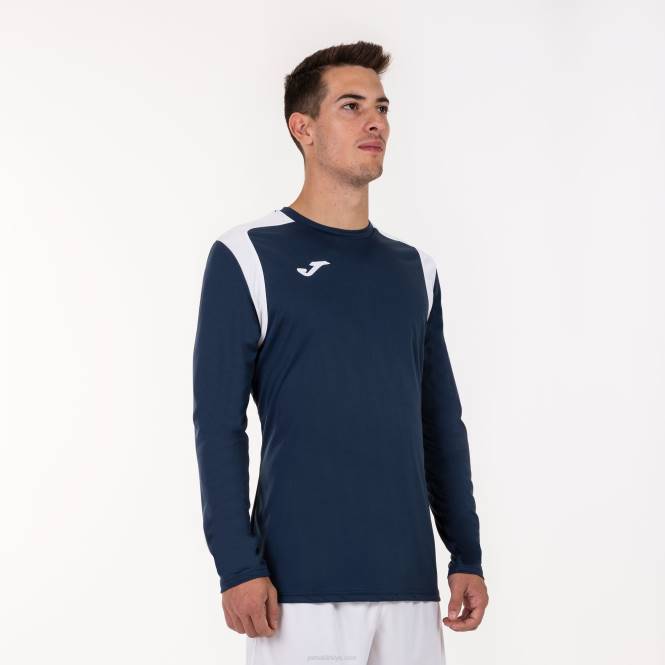 uzun kollu gömlek şampiyonluk v Joma lacivert beyaz erkekler 0RJD3243