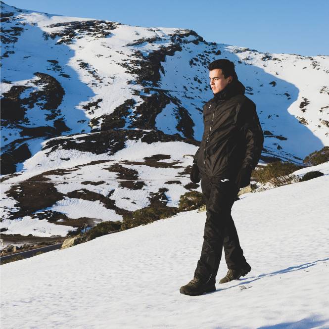 uzun pantolon cervino Joma siyah erkekler 0RJD827