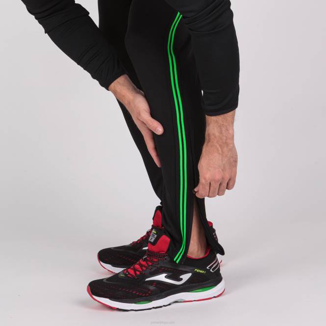 uzun pantolon klasik Joma siyah floresan yeşil erkekler 0RJD1264