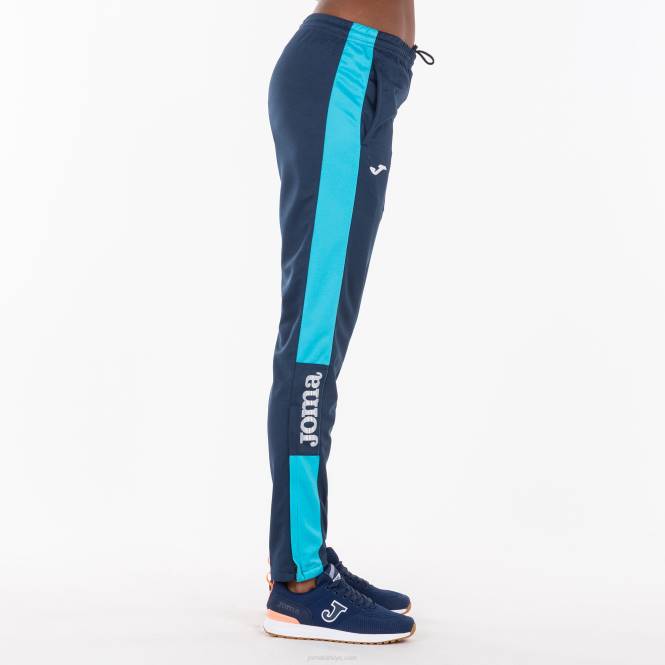 uzun pantolon şampiyonası iv Joma lacivert floresan turkuaz kadınlar 0RJD4017
