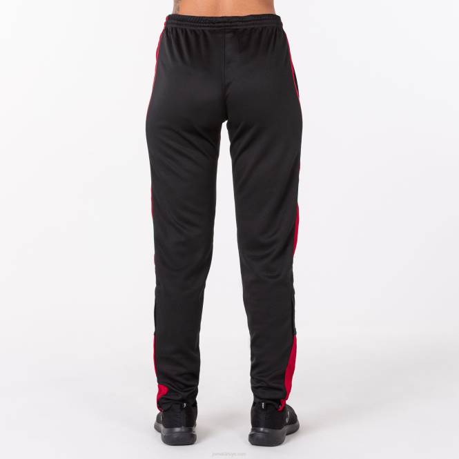 uzun pantolon şampiyonası iv Joma siyah kırmızı kadınlar 0RJD3833