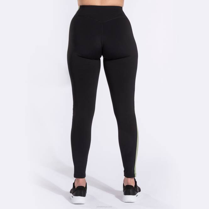 uzun tayt defne Joma siyah haki kadınlar 0RJD1927