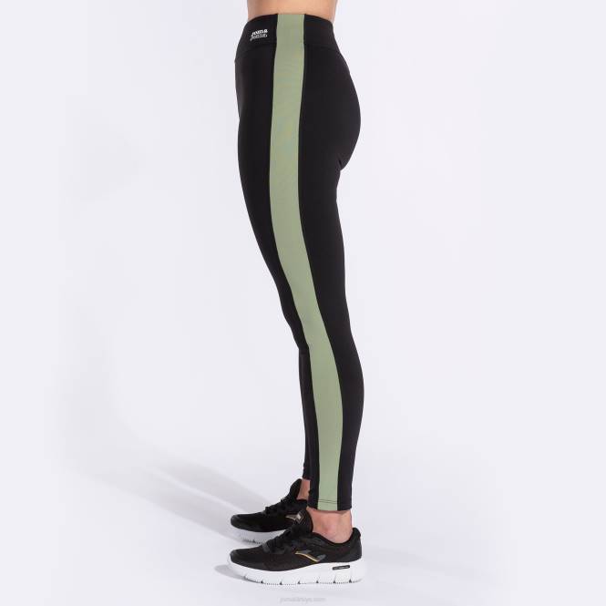 uzun tayt defne Joma siyah haki kadınlar 0RJD1927