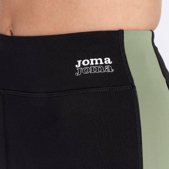 uzun tayt defne Joma siyah haki kadınlar 0RJD1927