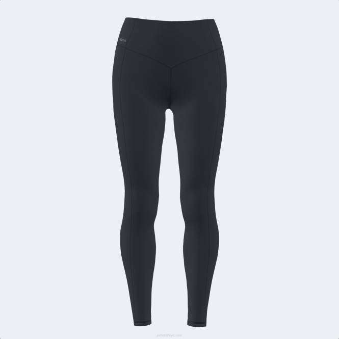 uzun tayt defne Joma siyah kadınlar 0RJD3920