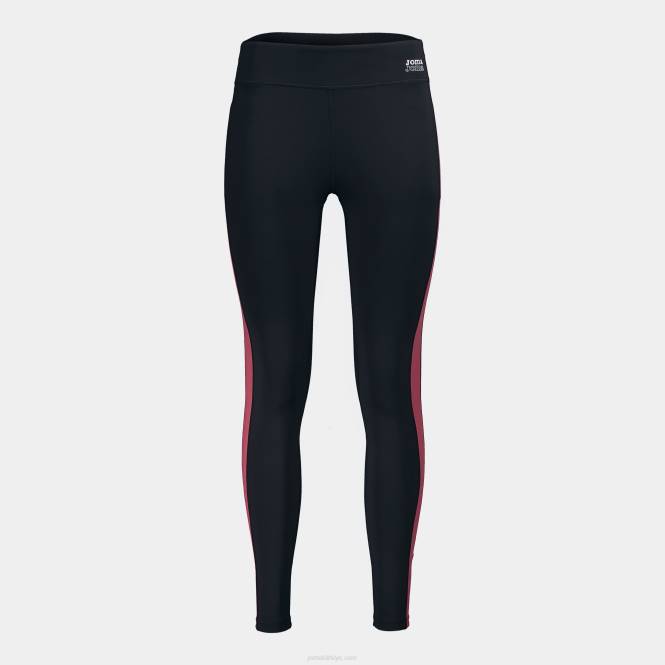 uzun tayt defne Joma siyah pembe kadınlar 0RJD3935