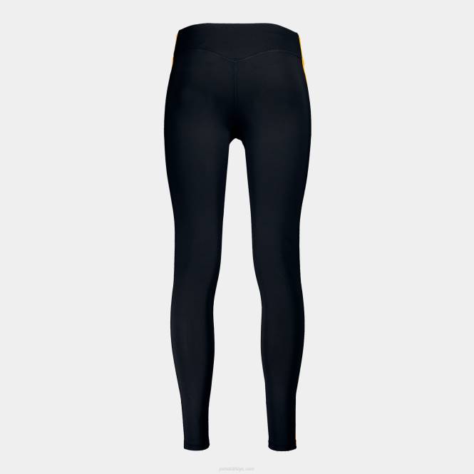 uzun tayt defne Joma siyah turuncu kadınlar 0RJD3936