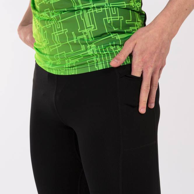 uzun tayt elit viii Joma siyah erkekler 0RJD3052