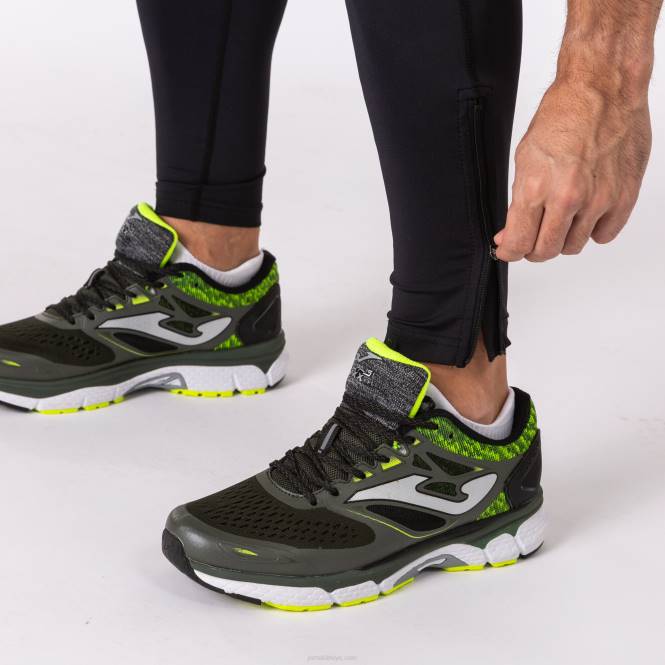 uzun tayt kaydı Joma siyah erkekler 0RJD3473