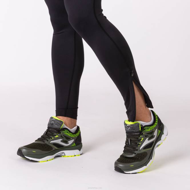 uzun tayt kaydı Joma siyah erkekler 0RJD3473