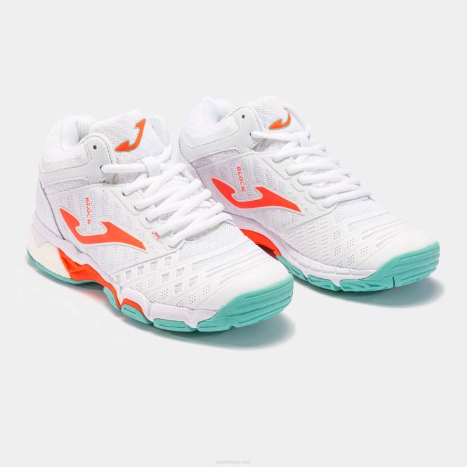 voleybol ayakkabıları vblok 23 Joma beyaz kadınlar 0RJD1561