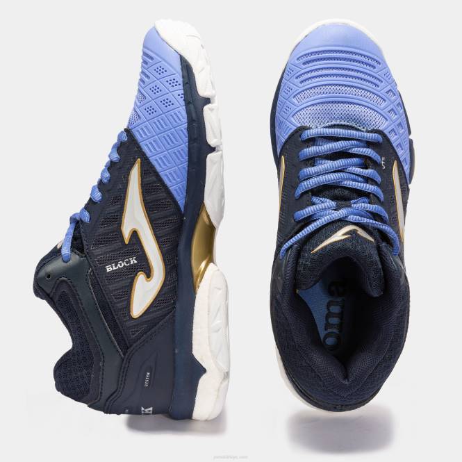 voleybol ayakkabıları vblok 23 Joma lacivert kraliyet mavisi kadınlar 0RJD2156