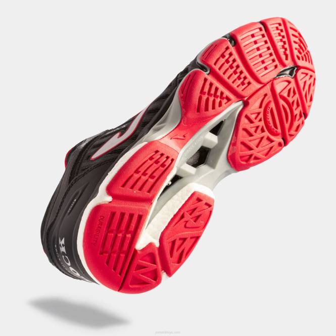 voleybol ayakkabıları vblok 23 Joma siyah kırmızı erkekler 0RJD3190