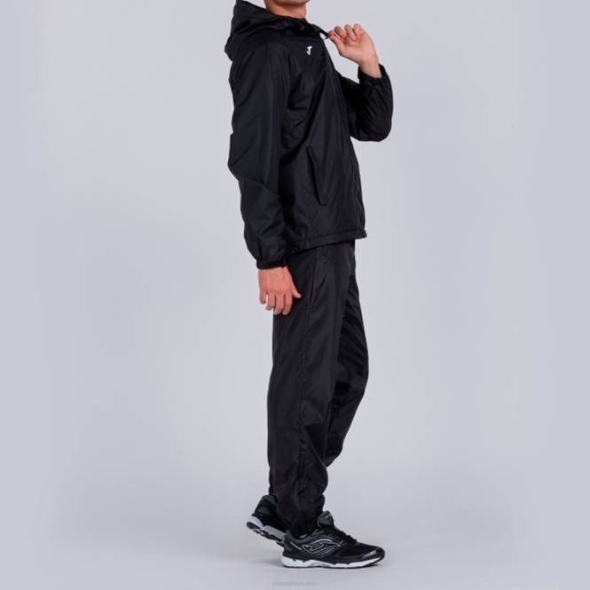 yağmurluk Joma siyah erkekler 0RJD4723