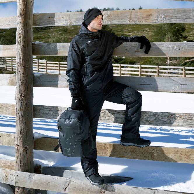 yağmurluk Joma siyah erkekler 0RJD4723