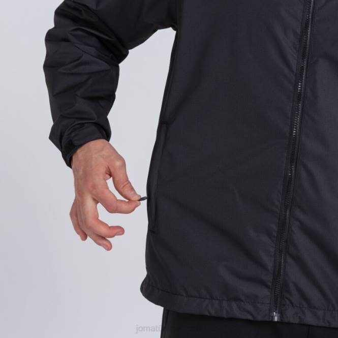 yağmurluk Joma siyah erkekler 0RJD57